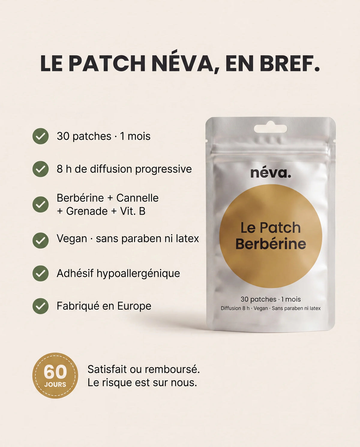 Le Patch Néva — Anti-fringales & énergie stable